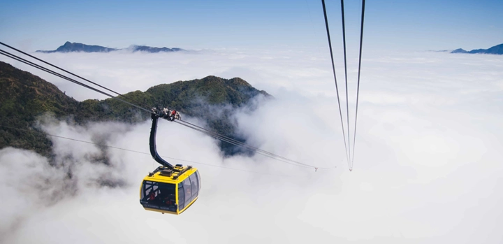 Téléphériques-Sapa-Fansipan