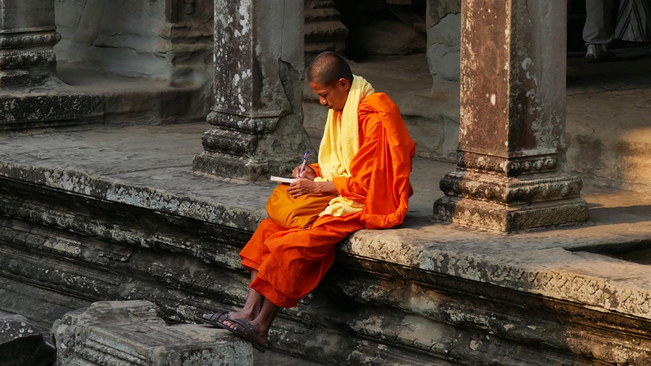 Cambodia-Monk