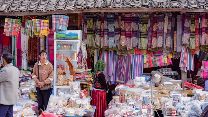 Marché local Ha Giang