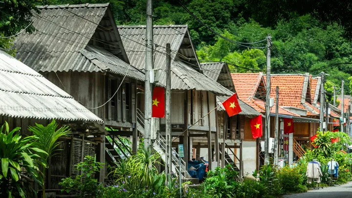 Maison traditionnelle Mai Chau
